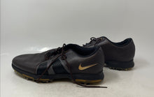 Load image into Gallery viewer, Nike Mens Zoom Trophy 483246-200 Gold Brown Low Top Leather Golf Shoes Size 9.5