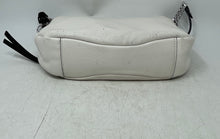 Load image into Gallery viewer, Michael Kors Womens Evie White Pebbled Leather Inner Pockets Shoulder Handbag