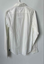 Load image into Gallery viewer, Banana Republic Mens White Cotton Long Sleeve Oxford Button-Up Shirt Size Small