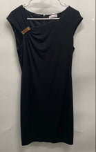 Load image into Gallery viewer, Calvin Klein Womens Black Sleeveless Back-Zip Mini Dress No Size