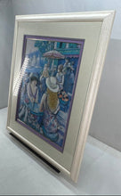 Load image into Gallery viewer, St Tropez Square Framed French Riviera 90s Picture Wall Decor Art Painting