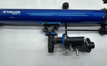 Load image into Gallery viewer, Meade Polaris Blue Black Multi-Coated 90mm German Equatorial Refractor Telescope
