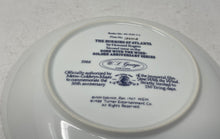 Load image into Gallery viewer, W J George The Burning Of Atlanta Collectible Round Shape Collector Plate