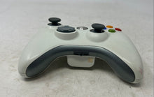 Load image into Gallery viewer, Microsoft Xbox 360 White Video Gaming Wireless Controller Untested