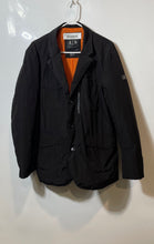 Load image into Gallery viewer, Armani Exchange Mens Black Long Sleeve Notch Lapel Utility Pocket Jacket Size L