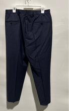 Load image into Gallery viewer, Brooks Brothers Mens Blue Pinstripe Straight Leg Dress Pants Size W34xL36