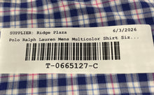 Load image into Gallery viewer, Polo Ralph Lauren Mens Multicolor Plaid Classic Fit Dress Shirt Size XL 17.5