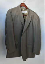 Load image into Gallery viewer, Cesarani Mens Beige Single-Breasted Three-Button Blazer Jacket No Size