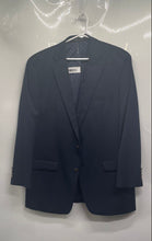 Load image into Gallery viewer, Chaps Mens Blue Long Sleeve Notch Lapel Single Breasted Two-Button Blazer Sz 44L