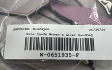 Load image into Gallery viewer, Kate Spade New York Womens Putnam Drive Nelle Lilac Leather Lined Tote Handbag
