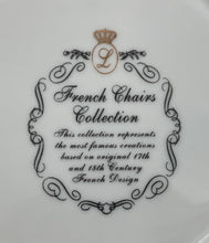 Load image into Gallery viewer, Limoges French Chairs Empire Style XVIII Century Collection Collector Plate