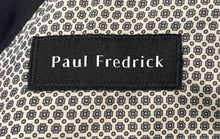 Load image into Gallery viewer, Paul Fredrick Mens Black Long Sleeve Notch Lapel Two-Button Blazer Size 50R