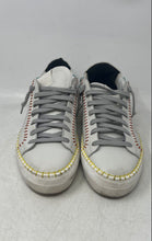 Load image into Gallery viewer, P448 Womens Thea White Leather Lace-Up Low Top Sneakers Shoes Size EUR 40