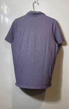 Load image into Gallery viewer, Banana Republic Mens Violet Short Sleeve Button Front Polo Shirt Size Medium