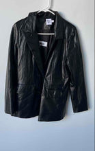 Load image into Gallery viewer, Princess Polly Womens Black Long Sleeve Regular Fit Button Front Jacket Size S/M