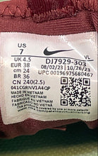 Load image into Gallery viewer, Nike Womens React Pegasus Trail 4 DJ7929 Green Burgundy Black Sneaker Shoes 7