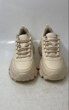 Load image into Gallery viewer, Kip Wok Womens Beige Lace-Up Low Top Chunky Platform Sneakers Shoes Size 8