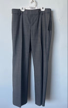 Load image into Gallery viewer, Banana Republic Womens Gray Straight Leg Dress Pants Size 8 With Tag