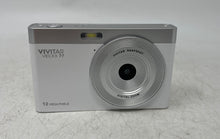 Load image into Gallery viewer, Vivitar SnapShot VECXX 77 White 12MP Point & Shoot Digital Camera Not Tested