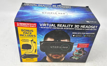 Load image into Gallery viewer, ReTrak Utopia 360 V2-0317 Smartphone Virtual Reality 3D Headset With Case Sealed