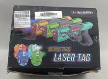 Load image into Gallery viewer, JakMean Ultra Pro Multiplayer Blaster Laser Tag Set Untested Incomplete