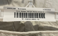 Load image into Gallery viewer, Zara Womens Beige Denim Light Wash Raw Hem Pockets Straight Leg Jeans Size 6