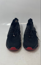 Load image into Gallery viewer, Mens Black Red Low Top Lace-Up Running Sneaker Shoes Size EUR 40