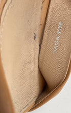 Load image into Gallery viewer, Authentic Tory Burch Womens Beige Leather Ankle Strap Sandals Sz 7M Damaged Worn