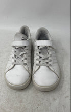 Load image into Gallery viewer, Adidas Boys Grand Court White Leather Hook And Loop Sneaker Shoes Size 13.5K