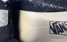 Load image into Gallery viewer, Vans Boys Off The Wall 721356 Black Orange Yellow Suede Sneakers Shoes Size 3Y