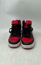 Load image into Gallery viewer, Nike Kids Court Borough Mid 2 CD7782-003 Black Red Sneaker Shoes Size 6Y