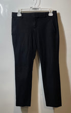 Load image into Gallery viewer, Banana Republic Womens Black Flat Front Slash Pocket Dress Pants Size 0 Petite