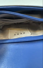 Load image into Gallery viewer, DKNY Womens Blue Flap Over Inner Pockets Adjustable Strap Belt Bag & Fanny Pack
