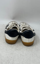 Load image into Gallery viewer, Steve Madden Womens Graysen White Black Leather Low Top Sneakers Shoes Size 7.5M