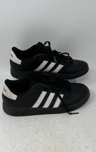 Load image into Gallery viewer, Adidas Boys Grand Court 2.0 JS1083 Black Lace-Up Low Top Sneaker Shoes Size 6