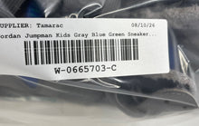 Load image into Gallery viewer, Nike Kids Air Jordan Jumpman Two Trey Gray Blue Green Sneaker Shoes Size 5.5Y