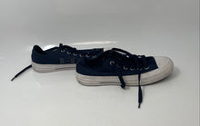 Load image into Gallery viewer, Converse Mens Chuck Taylor All Star Blue Lace-Up Low Top Sneaker Shoes Size 4.5