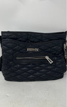 Load image into Gallery viewer, Kenneth Cole Reaction Womens Black Quilted Zipper Inner Pocket Crossbody Bag