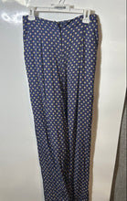 Load image into Gallery viewer, Anthropologie Feather Bone Womens Blue Geometric Palazzo Pants Size 2 With Tag