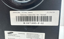 Load image into Gallery viewer, Samsung PS-WH450 Black 20W Wireless Bluetooth Active Subwoofer Not Tested