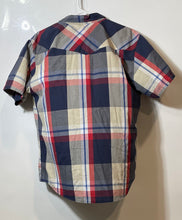 Load image into Gallery viewer, Levi's Mens Multicolor Plaid Short Sleeve Collared Button-Up Shirt Size XL