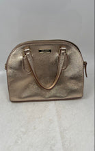 Load image into Gallery viewer, Kate Spade Womens Laurel Way Mini Reiley Rose Gold Leather Dome Satchel Handbag