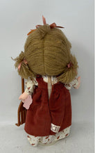 Load image into Gallery viewer, Blonde Hair Brown Eyes Play Doll In Multicolor Outfit w/ Display Stand For Girls