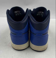 Load image into Gallery viewer, Authentic Nike Mens Air Jordan 1 Mid 554724-412 Blue Black Sneakers Shoes Sz 12