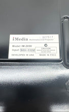 Load image into Gallery viewer, iMedia Model IM-2050 Black Home Theater HDMI Multimedia LCD Projector Not Tested