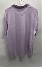 Load image into Gallery viewer, Calvin Klein Mens Purple The Liquid Touch Collared Short Sleeve Polo Shirt XXL