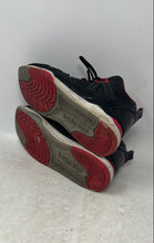 Load image into Gallery viewer, AND1 Boys Black Red Round Toe Lace-Up High Top Basketball Shoes Size 6