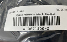 Load image into Gallery viewer, Coach Womens Penelope Black Signature Print Adjustable Strap Crossbody Handbag