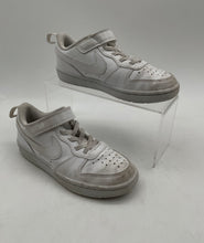 Load image into Gallery viewer, Nike Boys Court Borough Low Recraft DV5457-100 White Sneakers Shoes Size 13C