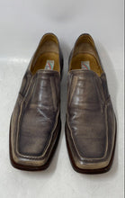 Load image into Gallery viewer, Giancarlo Cecarici Mens Dark Brown Leather Slip-On Loafer Shoes Size 45